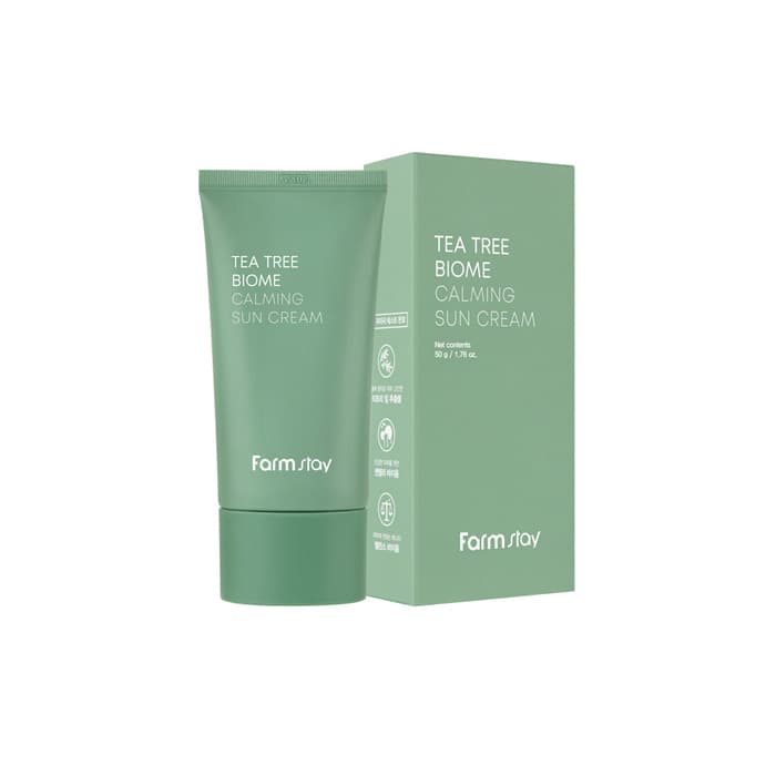 Farmstay Tea Tree Biome Calming Sun Cream 50g SPF50+/PA++++