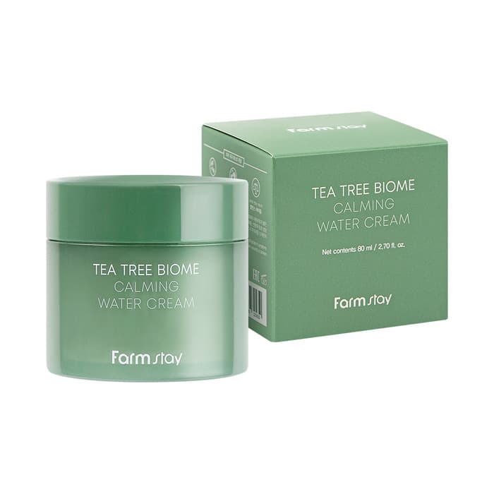 Farmstay Tea Tree Biome Calming Water Cream 80ml